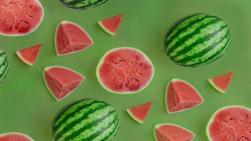 la sandia engorda